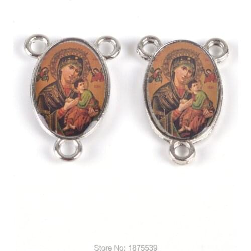 Religious Accessory Our Lady of Perpetual Help Rosary Centerpieces Customized Image