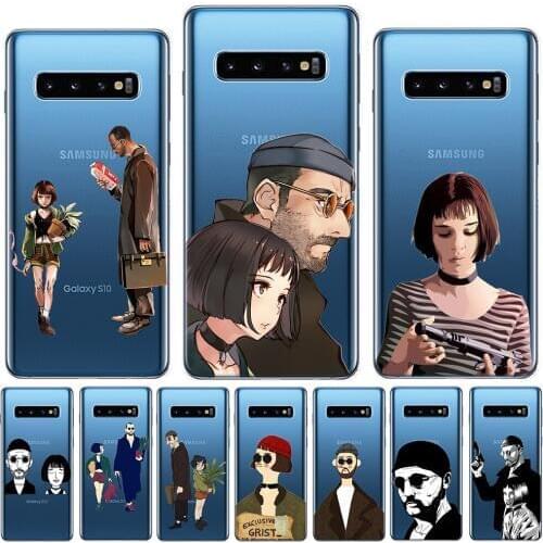 Leon Matilda Natalie Portman Silicone Case Cover For Samsung Galaxy S10 Plus S10 5G S6 S7 Edge S8 S9 Plus S10E Note 10 Pro 9 8