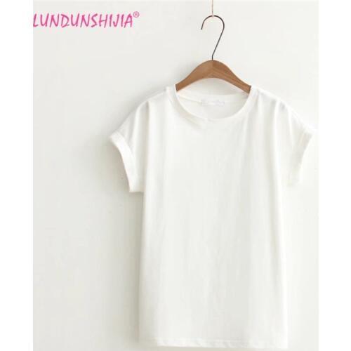 LUNDUNSHIJIA Women's Loose T-Shirts