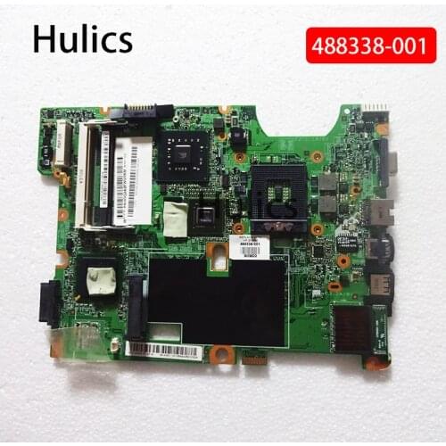 Hulics Original 48.4I501.021 488338-001 mainboard For HP Compaq CQ60 G60 CQ70 G70 laptop motherboard PM45 DDR2 main board