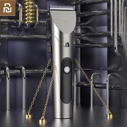 2020 New RIWA Hair Clipper Personal Electric Trimmer Rechargeable Strong Power Steel Cutter Head With LED Screen Washable