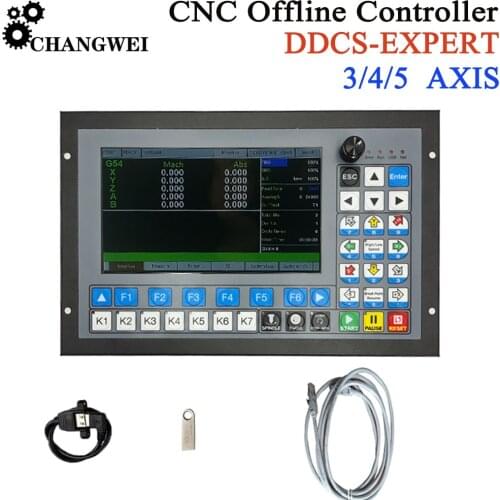CNC Offline Controller DDCS-E ,DDCSV3.1 DDCS-EXPERT Support 3/4/5 Axis 1MHz ATC G-Code Wifi