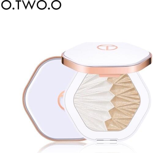 Shell Highlighter Makeup For Body Face Radiance Long Lasting Fluorescence Contouring Highlighters Pressed powder Bronzer sets