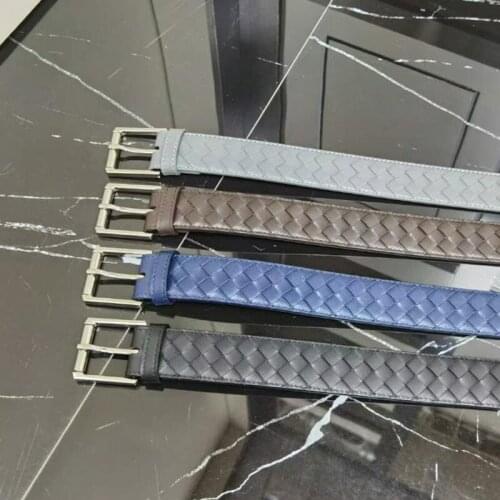 Cow Leather Belt For Men Luxury Strap High Quality Metal Buckles Casual Genuine Leather Buckle Belts Vintage Business Waistban