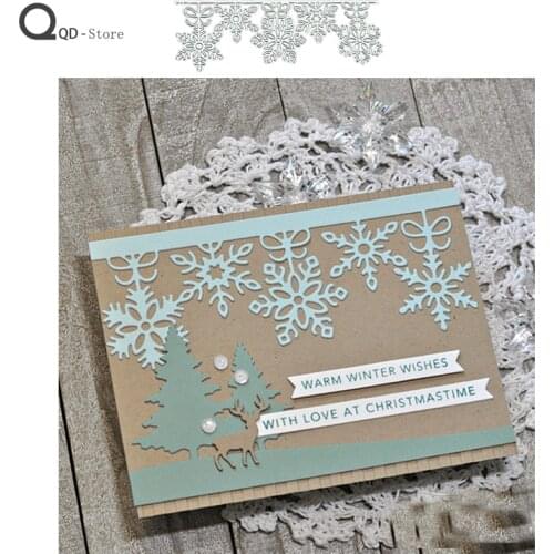 Snowflake Lace Metal Cutting Dies Scrapbook Handmade Tools DIY Card Make Mould Model Craft Decoration New 2021 Wholesale