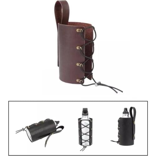 Motorcycle Bicycle Car-Styling Drink Holder Water Bottle Cup Holder Brown