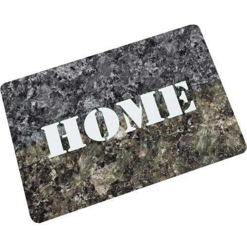 Thin Rubber Doormat Entrance Floor Mat Home Welcome Door Mat Carpet Indoor Outdoor Decorative Rug