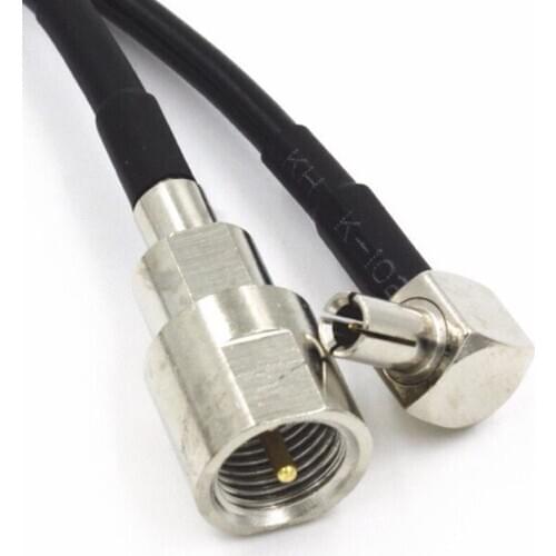 TS9 Male Plug To FME Male Adapter Wire RF Coaxial Connection RG174 Cable 15cm