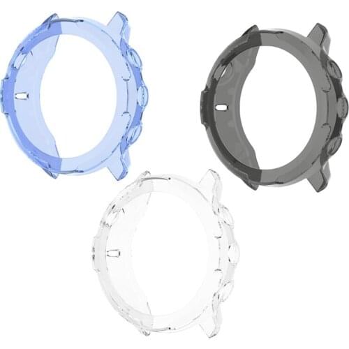 Ultra-Slim TPU Watch Case Protective Cover for Suunto 7 GPS Sports Smart Watch R9CB