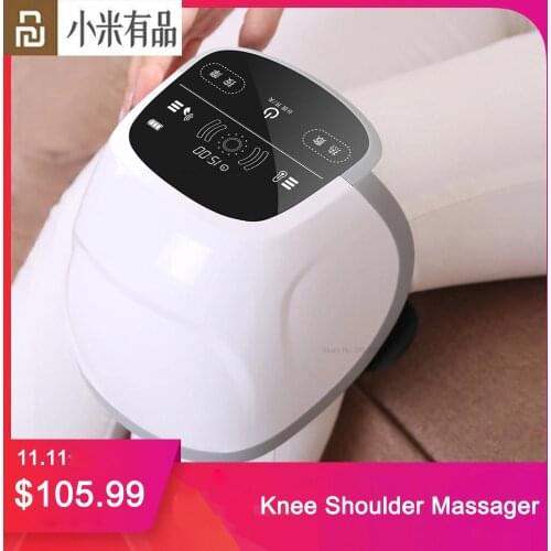 Youpin MINI Smart Knee Shoulder Massager Heating Press Red Light Therapy Touch Screen Smart Portable Massager for Older Parents