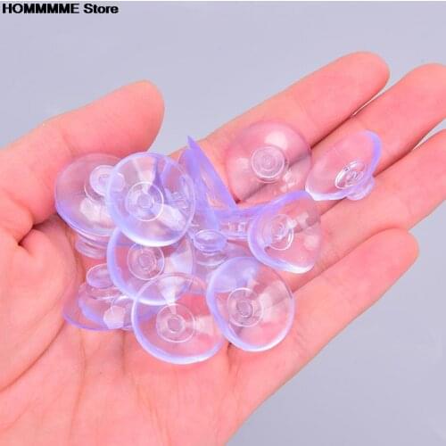 Vacuum Cup Suction Cups 20PCS/Lot For Pad Pasting 20mm Bathroom Mushroom Head Transparent Popular Sucker High Quality