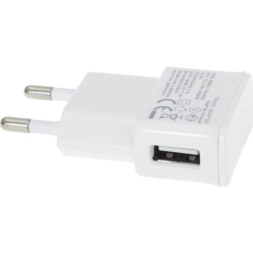 USB Charger Travel Wall Charger Adapter 5V 1A Portable Smart Mobile Phone Charger EU US Plug Black White 300pcs/lot