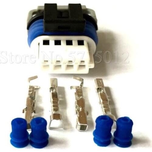 4 Hole Auto O2 Oxygen Sensor Connector Intake Air Pressure Temperature Sensor Plug