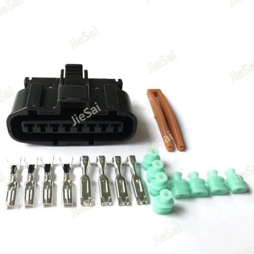 8 Pin Female Waterproof Automotive Electrical Connector For Mitsubishi Lancer MAF Sensor And Ignition Distributor