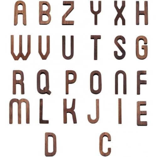80% Hot Sale Freestanding Letter Distress Spelling Toy Wooden Alphabet Plaques Door Hanging Supply Home Decoration