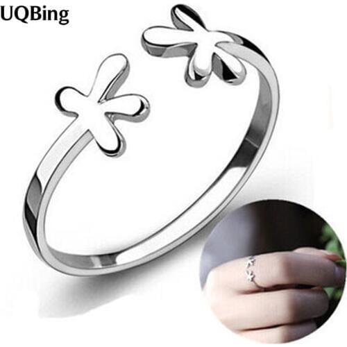 Free Shipping Sterling Silver 925 Open Rings Jewelry anillo de plata anello