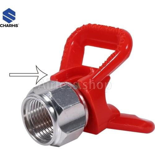 Ailrless Tip Guard Base TGW-7/8A airless spray guard attaches use with HEA airless tips for 22mm Thread Airless Spray Guns