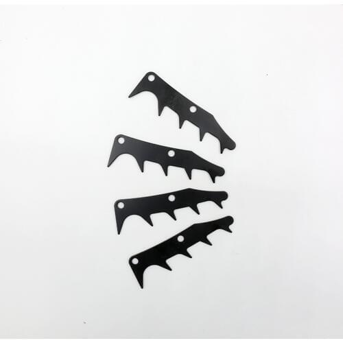 HUNDURE 4Pcs/lot Bumper Spike Felling Dogs Fit For HUSQVARNA 340 345 346 350 351 353 445 450 EPA E Chain Saw Chainsaw Parts