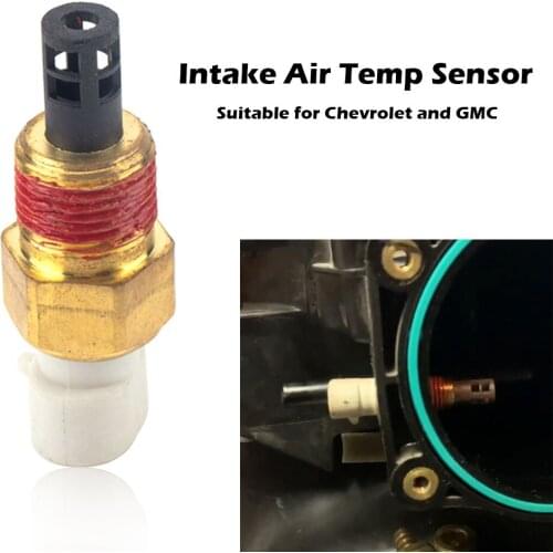 Intake Air Temperature Sensor Automotive Temperature Temp Auto Sensor for GMC Chevy IAT MAT ACT VAT MCT ATS CTS
