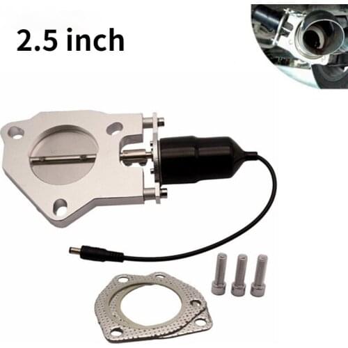 Exhaust Billet Electric Exhaust Valve Butterfly Valve for Universal 2.5 Inch Exhaust Cutout System
