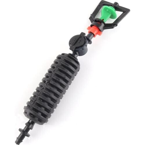 5-30sets Irrigation Nozzle Kit 360 Degree Rotary Irrigation Sprinkler System 6mm Sprinkler Irrigation 4/7mm Hose Connector