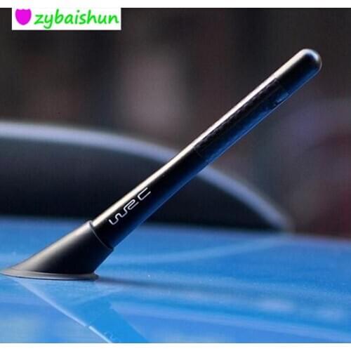 Carbon fiber short antenna car decoration for Opel Astra VAUXHALL MOKKA Zafira Insignia Vectra Antara