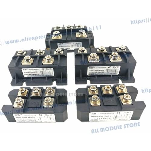 MDS200A 3-Phase Diode Bridge Rectifier MDS200A1600V MDS200-16 200A Amp 1600V Bridge Rectifier