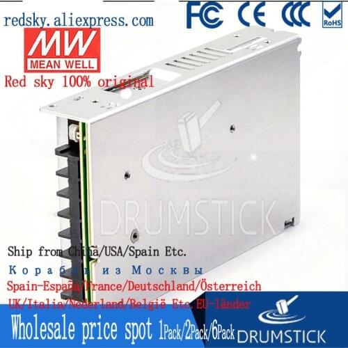 Nice MEAN WELL 2Pack LRS-150-24 24V 6.5A meanwell LRS-150 156W Single Output Switching Power Supply