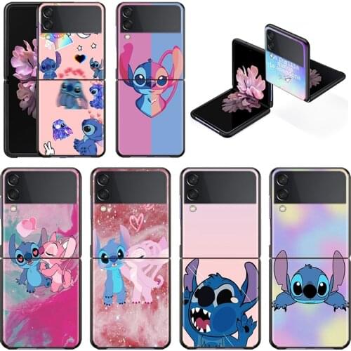 Fashion New Mobile Shockproof Hard Cover Stitch Abomination Monster For Samsung Galaxy Z Flip 3 5G Black Fundas Phone Case
