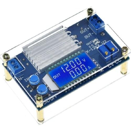 12A Constant Voltage Constants Current LCD Digital Voltage Current Display High Quality Adjustable Step-down Power Supply Module
