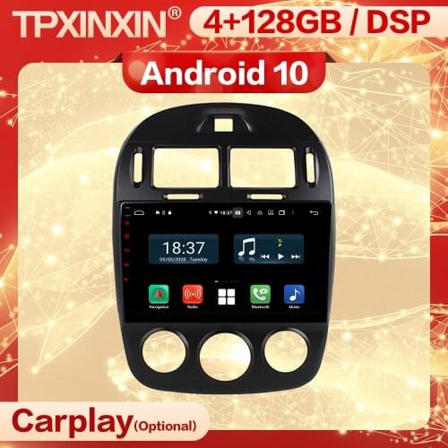 Carplay 2 Din Android 10 Multimedia Stereo Receiver For KIA Cerato 2007 2008 2009 2010 2011 2012 BT Radio Audio Player Head Unit
