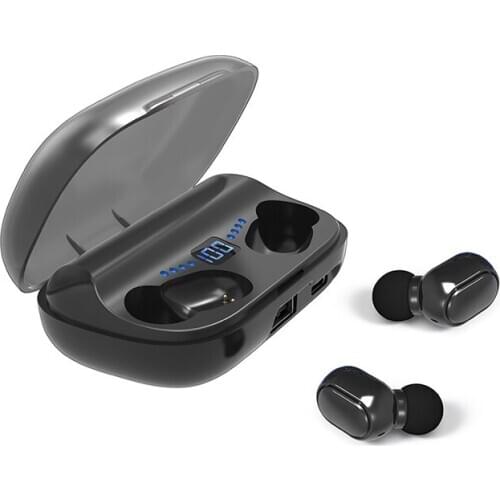 Newest S2 Wireless Earbuds Bluetooth 5.0 Earphone with Microphone TWS 1800mAh Capacity Charging case headphone for Smart phones