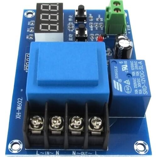 New XH-M602 Digital Lithium Battery Charging Control Module Auto Power Off