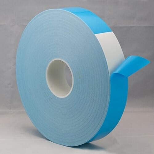 PE White Foam Sponge Double Sided Tape 3pcs One Pack 10mm x 50m Thickness 1mm