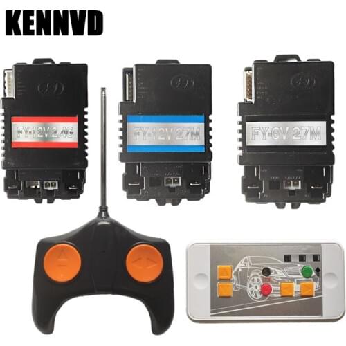 FY-12V 27M FY-6V 27M childrens electric car remote control receiver, FY-12V 2.4G electric toy car remote control receiver