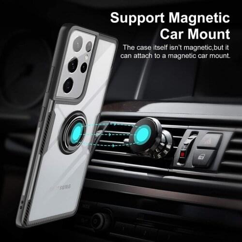 Shockproof Cover For Samsung Galaxy S21 Ultra S20 FE S10 Plus Note 20 10 lite 9 Case Ring For Samsung A71 A51 A50S A30 A50 A70