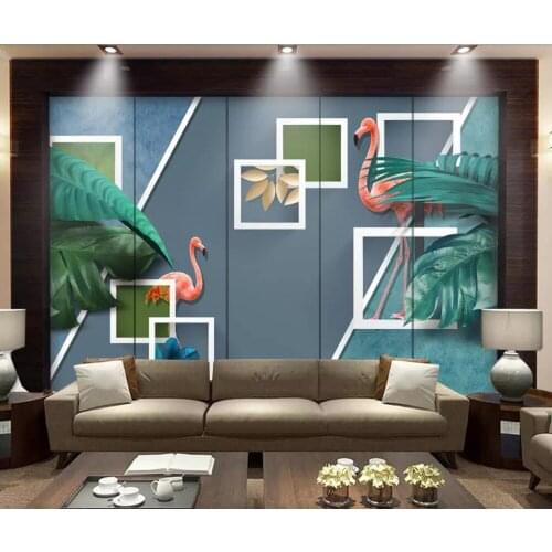 Contemporary and contracted geometrical graph sitting room bedroom setting wall picture