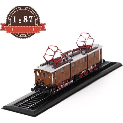 1/87 ATLAS NR.10101 1982 Alloy Static Train Model Plastic Static Simulation Be 4/4 Nr.14 (1931) Collection Decoration Gift
