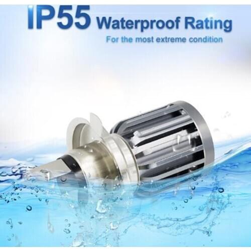 1pcs H4 H6 BA20D Moto Led Motorcycle Headlight Bulbs CSP Lens Moto 6000LM Hi Lo Lamp Scooter Accessories Fog Lights 6000K 12V