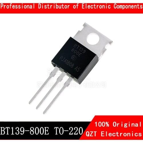 10pcs/lot BT139-800E BT139 BT139-800 800V 16A Triacs TO-220 new original