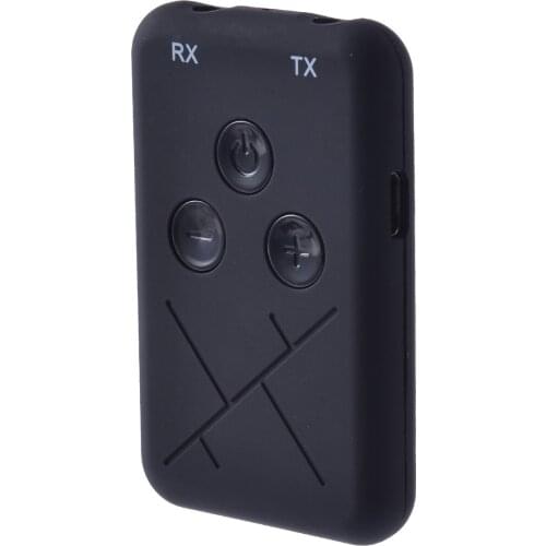 2 IN 1 Bluetooth-compatible 4.2 Transmitter Receiver Wireless Audio Adapter Mini 3.5mm AUX Audio TV Receiver Stereo Audio