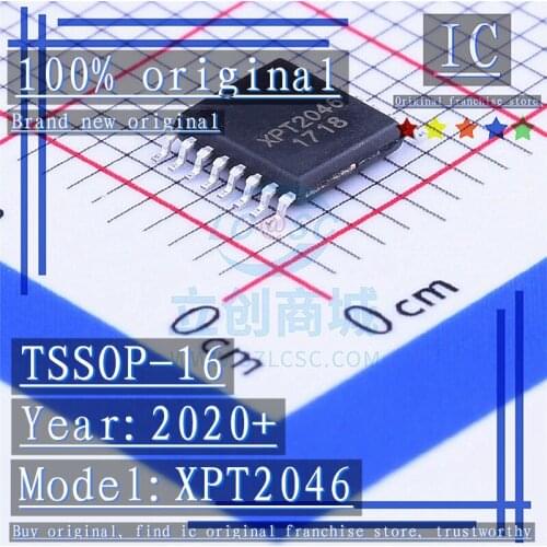 2020+ 100% Brand new original 10PCS XPT2046 TSSOP-16 Touch screen controller chip IC