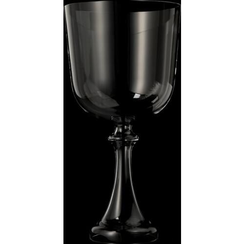 4th octave 7 pieces one set clear quartz crystal singing bowls with Grail shape with C D E F G A B musical note