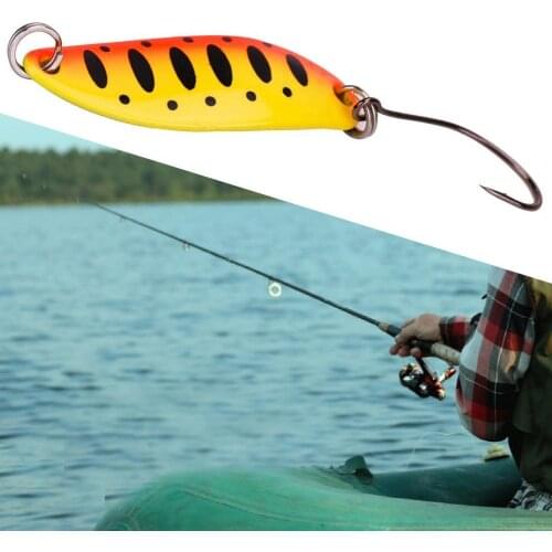 80%HOTIron 2.5g Fish-Shaped Fake Lure with Sharp Hook Bionic Hard Bait for Sea Fishing