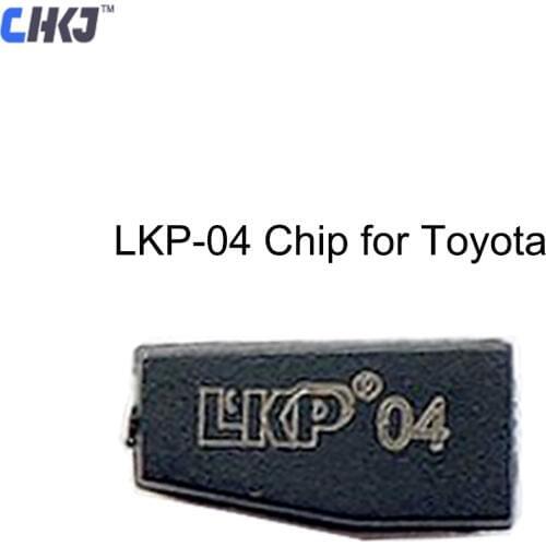 CHKJ 10PCS/LOT LKP04 Car Key Chips for Toyota 128 Bit Copy H Transponder Chip Support By Original for Tango Key Auto Accessories
