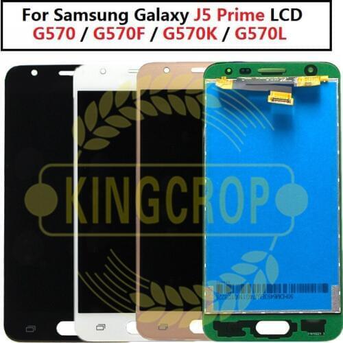 For SAMSUNG GALAXY J5 Prime LCD SM-G570F G570 on5 2016 Display Touch Screen Digitizer Assembly For SAMSUNG J5 Prime LCD