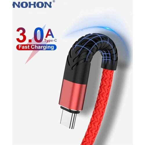 3M USB Type C Cable For Samsung A30 A50 S10 S9 S8 Fast Charging usb 3.0 cables Type-c data Cord Charger usb-c For Xiaomi mi 9 8