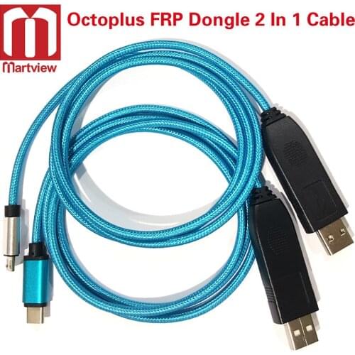 Martview Octoplus FRP Dongle 2 In 1 Cable USB Unlock Cable Uart Cable