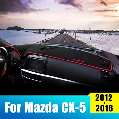 Car Dashboard Mat Instrument Platform Cover For Mazda CX-5 CX5 CX 5 KE KF 2012 2013 2014 2015 2016 2017 2018 2019 Accessories