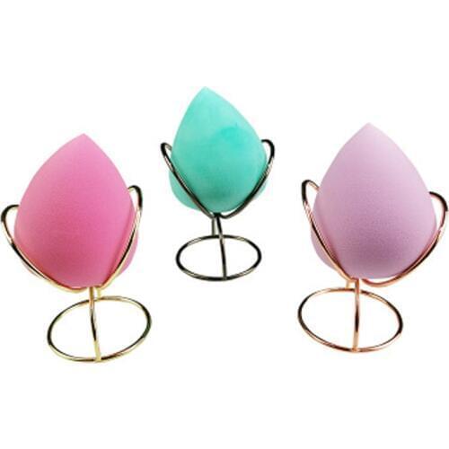 New Design Butterfly Makeup Puff Rack Sponge Holder Beauty Makeup Powder Puff Blender Storage Rack Sponge Drying Stand Holder
